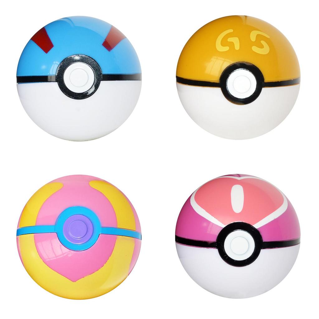Premium Quality Pokmon Go Pokeball Pop-up 7cm Plastic Ball Toy For Endless Fun
