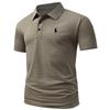 Heren Poloshirts 3 Knopen Casual Werk T-shirts Sneldrogend Korte Mouw Golfshirt voor Buiten