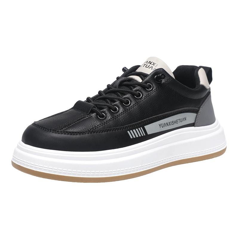 

Spring New Men‘s Casual Shoes Fashion Printing Flat Mens Shoes Retro Comfortable Breathable Anti Slip Sports Sneakers for Man 44 чёрный