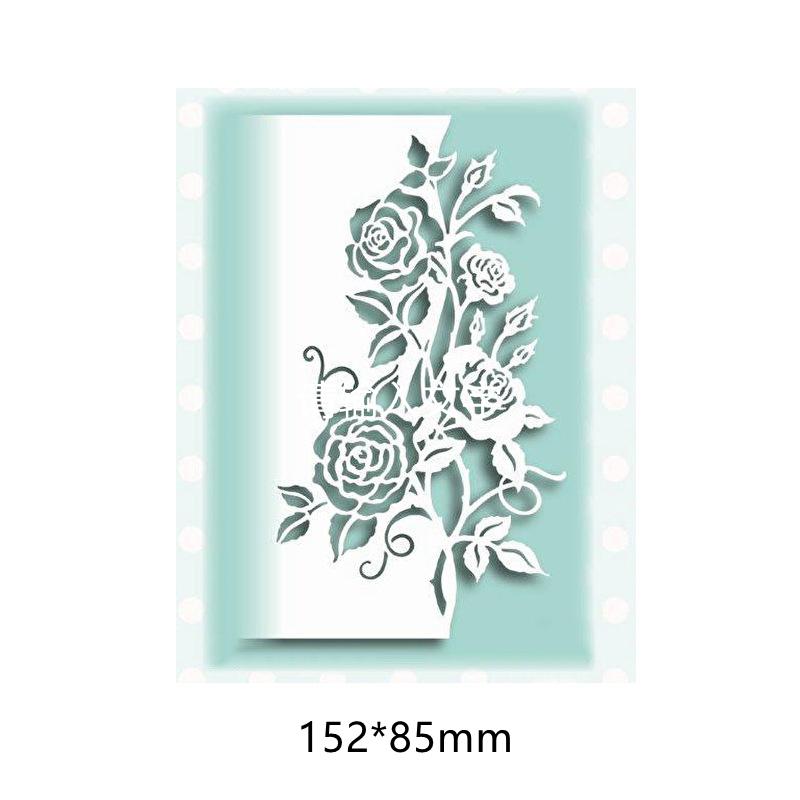 

Кружево Креативные цветы Весна Металлические поделки Изготовление трафаретов Штампы для резки для DIY Скрапбукинг Бумага Ручная работа Формы Тиснение Штампы