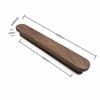 T-Shape Cabinet Handles Walnut Wood Wardrobe Handles New Kitchen Decoration  Cupboard Wardrobe