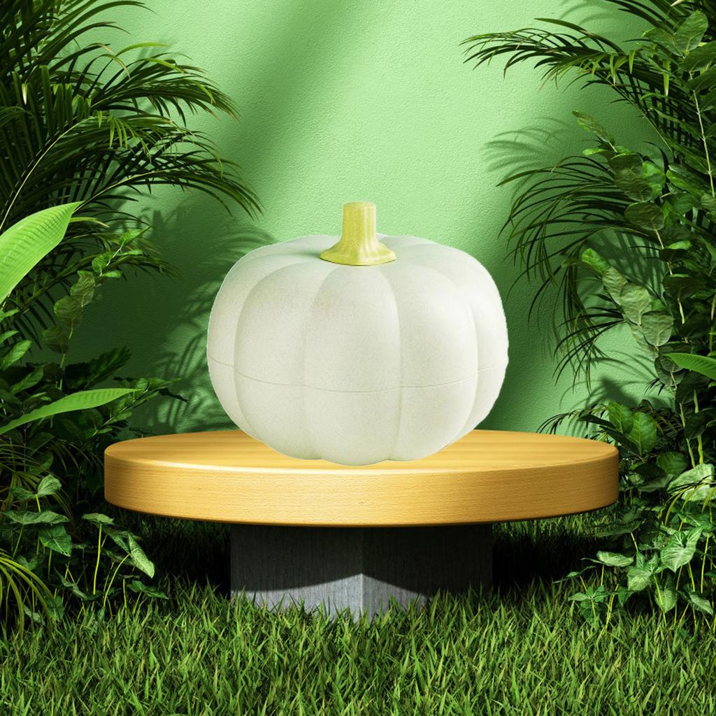 Halloween Divided Pumpkin Snack Holder with Toothpick Storage Serving Tray Pumpkin Snack Bowl for Candy Fruits Nuts Snacks Case