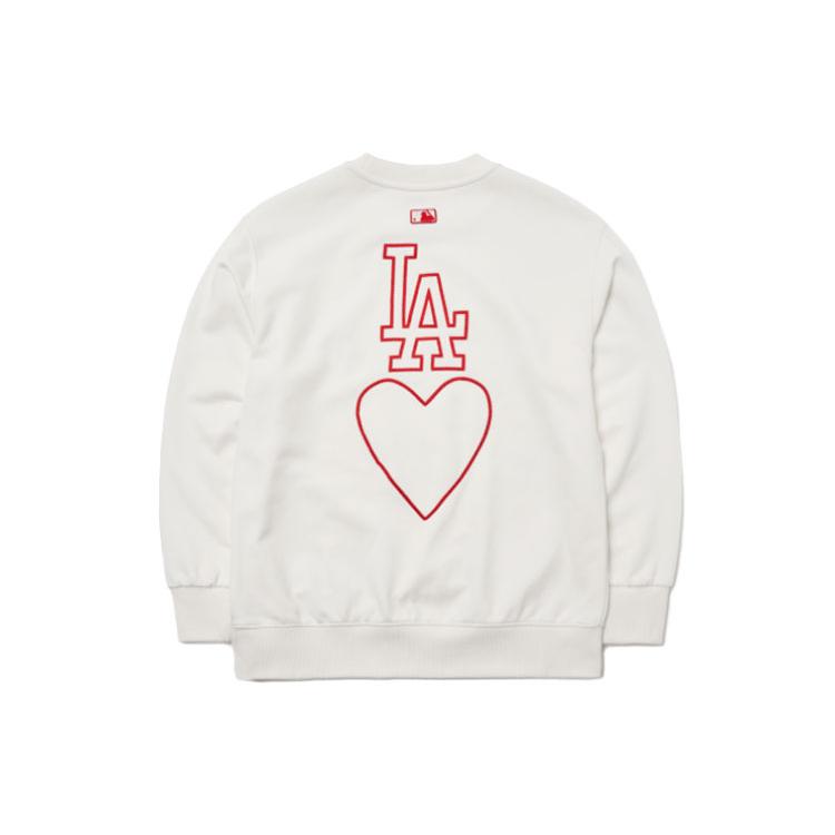 New MLB Sweatshirts Unisex White 3AMTH0314-07IVS