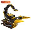 MOC Kreative Punk Mechanische Käfer Heuschrecke Skorpion Mantis Tiere Modell Bausteine DIY Ziegel Kinder WEIHNACHTEN Geschenke Spielzeug