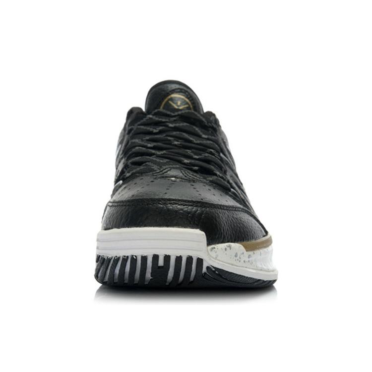 New LiNing WOW 2 Way Of Wade, Hidden Gold Low Top Basketball Shoes Unisex Black Gold ABAJ007-7