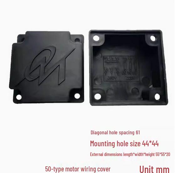 

Y2 Single-Phase Motor Wiring Plastic Junction Box Set