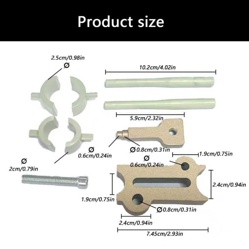 Durability Carbon Steel Leak Fixing Kit With Heat Melting Technology For Broken Pipe Home Garden Water Supply