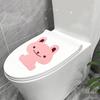Toilet Deodorization Sticker Cartoon Felt Toilet Deodorization Self Sticker Bathroom Toilet Fragrance Adhesive Sticker