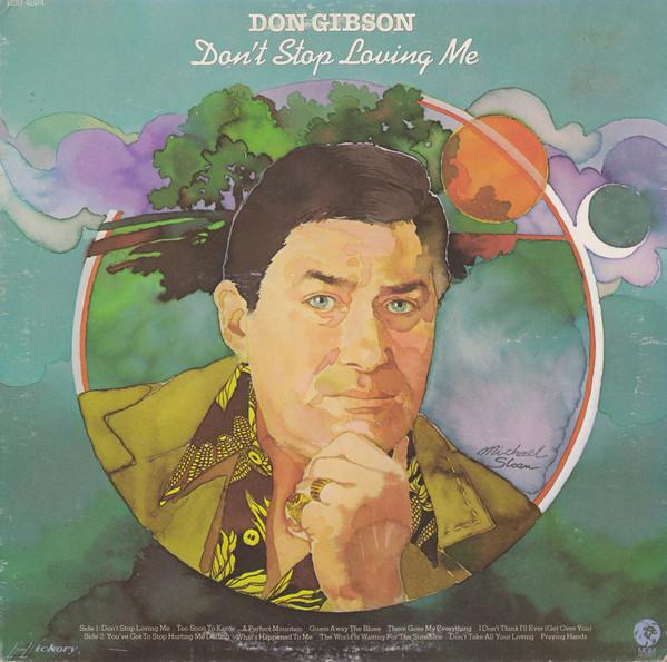 

Виниловая пластинка DON GIBSON Dont Stop Loving Me H3G4524 Hickory Records 1975 США КантриФолк Б/у