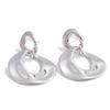 Yhpup Glossy Metal Daily Unusual Earrings Waterproof Personalized Stainless Steel Geometric Popular Jewelry Accessories