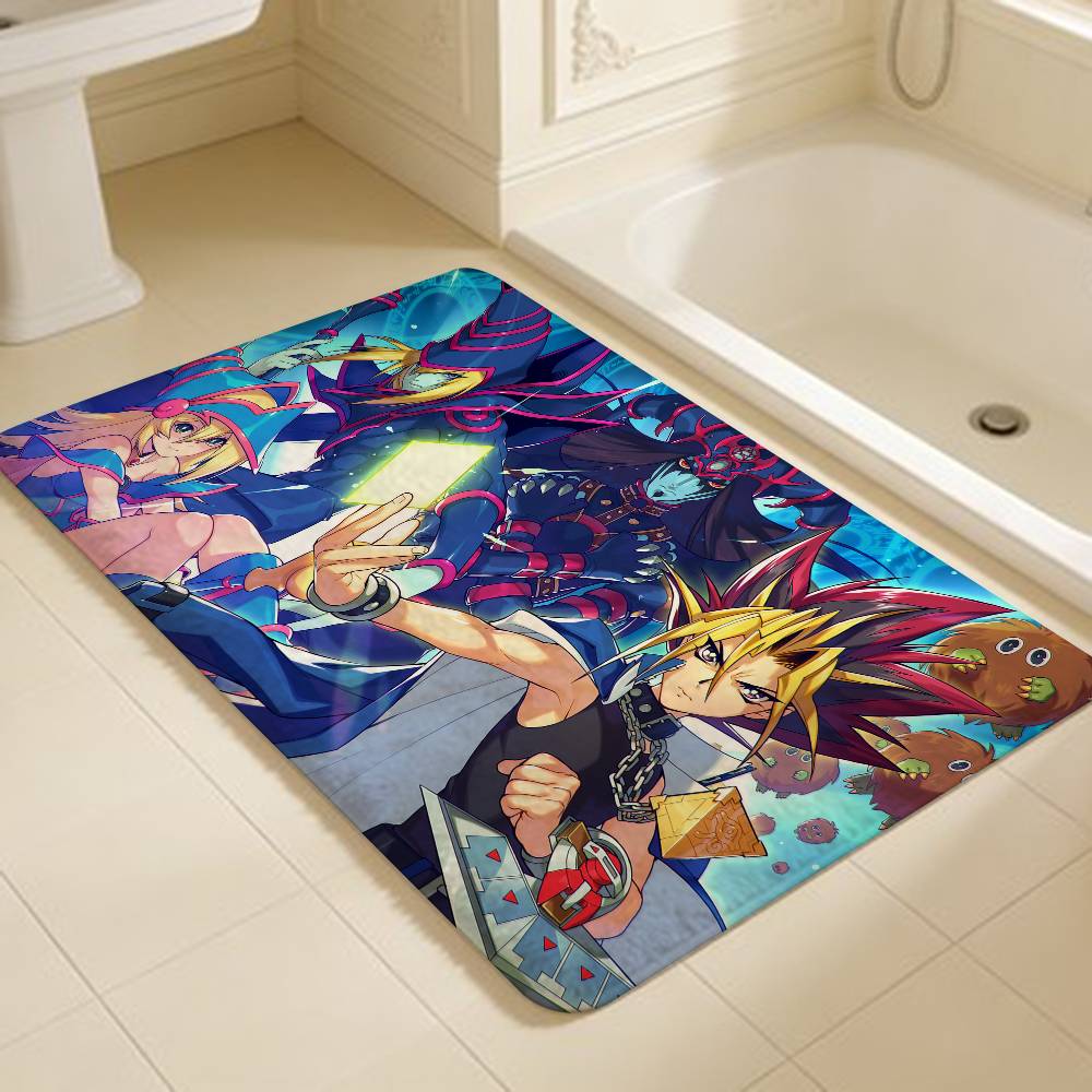 Amine Yu Gi Oh Bathroom Mat Kids Room Bedroom Decoration Balcony Anti-Slip Doormat Living Room Welcome Rug