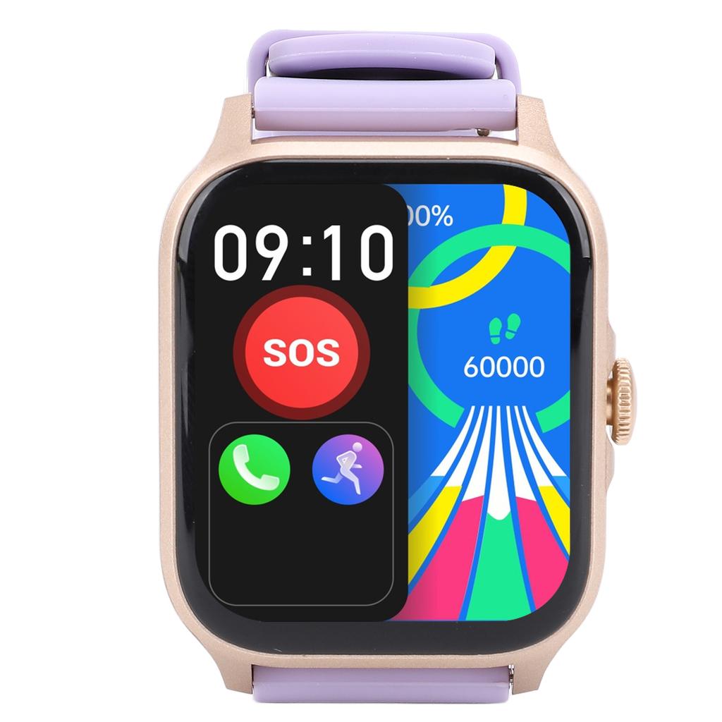 Smart Watch for Men Women 1.85 Inch Full Color Touchscreen IP68 Water Resistant Sleep Monitoring