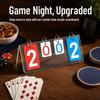 Dual Round Guandan Scoreboard 4 Players Dual Round Scoreboard  Card Game Entertainment