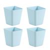 1/2/4pcs Desk Side Small Hanging Basket Kitchen Bathroom Miscellaneous Storage Box Durable Smooth Pen Holder Storage Baskets