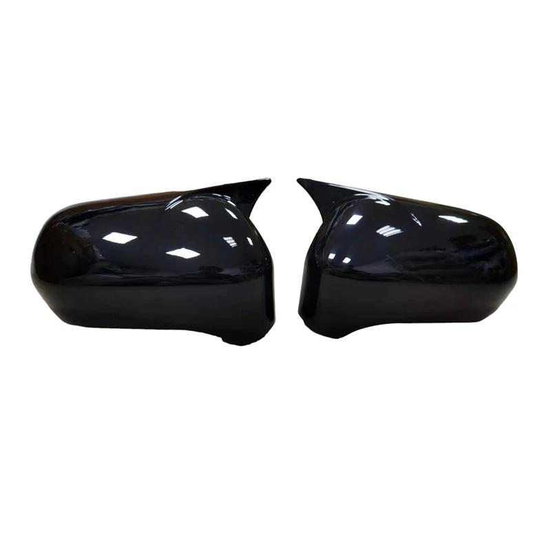 For Honda Civic 8th 2005-2011 Pair Car Rearview Side Mirror Cover Wing Cap Sticker Door Rear View Case Trim Accessories Decor