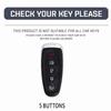 New TPU Car Remote Control Key Case Cover Shell Fob Holder For Ford Focus Edge Explorer Expedition C-Max Escape Flex Keychain
