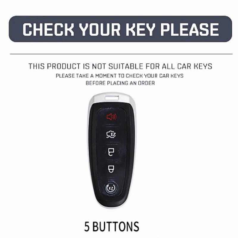 New TPU Car Remote Control Key Case Cover Shell Fob Holder For Ford Focus Edge Explorer Expedition C-Max Escape Flex Keychain