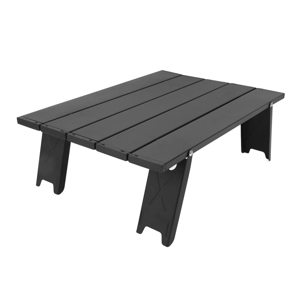 Portable Beach Table Aluminum Ultralight Folding Camping Table Compact Mini Beach Picnic Foldable Table with Carry Bag