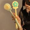 Soft Hair Shower Body Brush Long Handle Bathroom Wash Brush Bathing Massage Back Body Scrubbing Supplies Exfoliating Brush