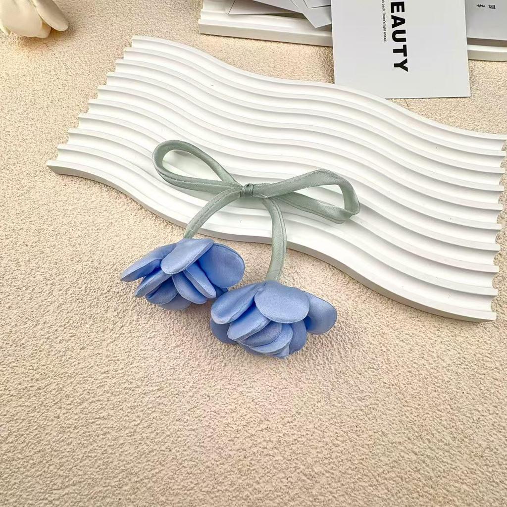 Pinces à cheveux et attaches florales bouton de rose de style coréen, sacs de vêtements et accessoires