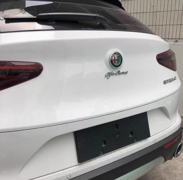 For Alfa Romeo 2026 Hot Sticker 1pcs 3D Metal forAlfa Romeo Car letter Side Fender Emblem Rear Tail Trunk Badge Sticker Decal St
