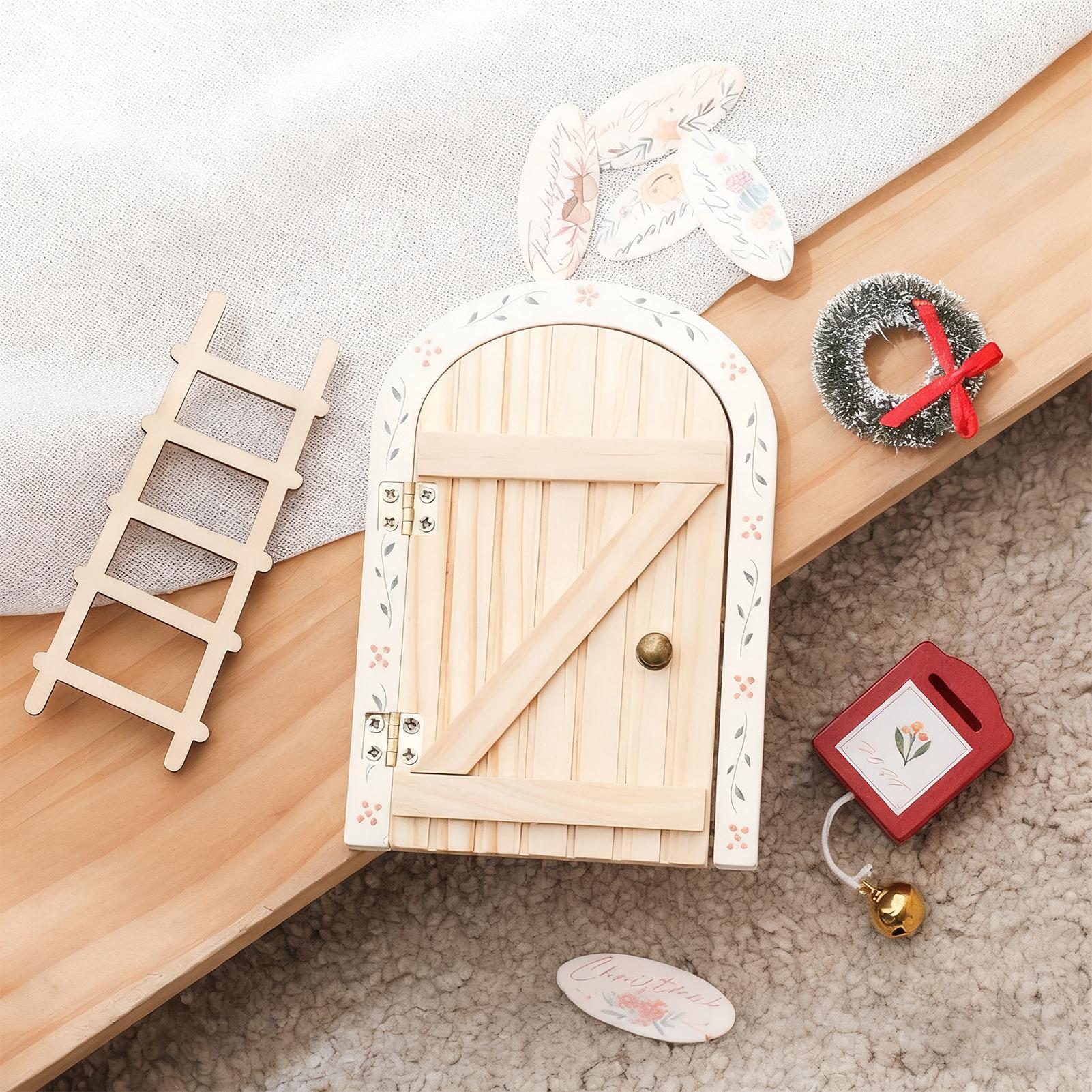 

Fairy Door For Wall Christmas Miniature Home Decor Magic Small Art Door Decoration For Playroom Living Room Classroom Table China Mainland