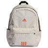Adidas Clsc Bos 3S BP Series Sports Casual Brand Logo Zipper Backpack Unisex Backpack Brown HM9146