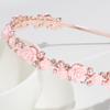 Flickor Pärlblomma Hårband Metall Halkfria Hårband Ut Mångsidiga Håraccessoarer Dagligen Håraccessoarer