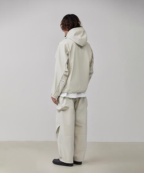 Mimthewardrobe Andes Utility Nylon Hooded Parka_Black