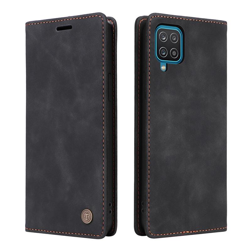 Чехол-кошелек-книжка для Samsung Galaxy A12 A22 A32 A52 4G A72 5G A02s Чехлы-книжки с магнитной подставкой из кожи Защитные сумки для телефонов