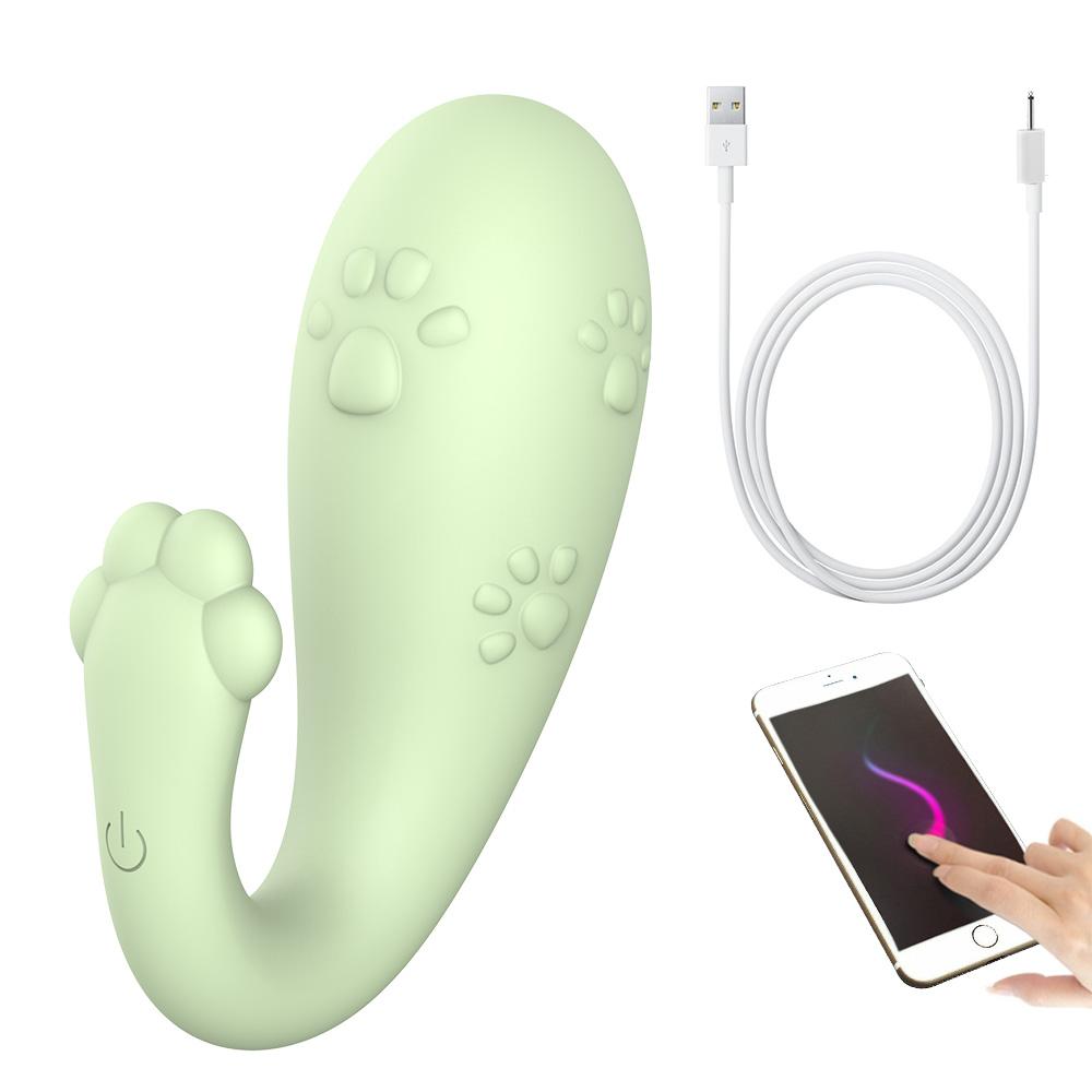 8 Frequency Wireless Remote control APP Bluetooth Monster Pub Vibrator G-spot Massage USB charging Sex Toys for Women Silicone