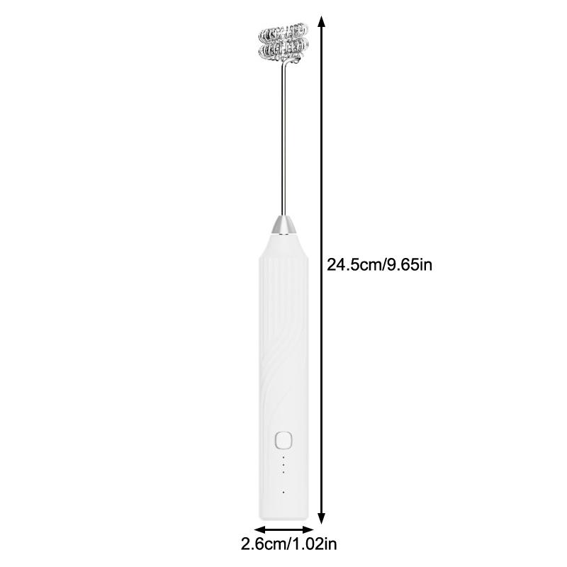 Electric Coffee Milk Foaming Mixer Coffee Creamer Whisk Handheld Egg Beater Froth Mixer Kitchen Automatic Whisk Baking Accessor