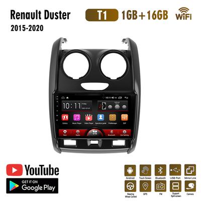 Araba radyo Android Renault Duster 2015 - 2020 için LADA Largus 2021 için multimedya oynatıcı navigasyon GPS WIFI 1 + 16GB
