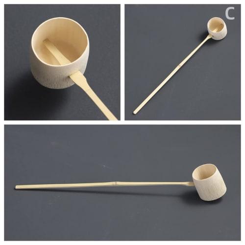 TAKEY Bamboo Ladle for Tea Ceremony, Tea Utensils, Tea Bowl, Tea Ceremony, Matcha Tea Ceremony (B)