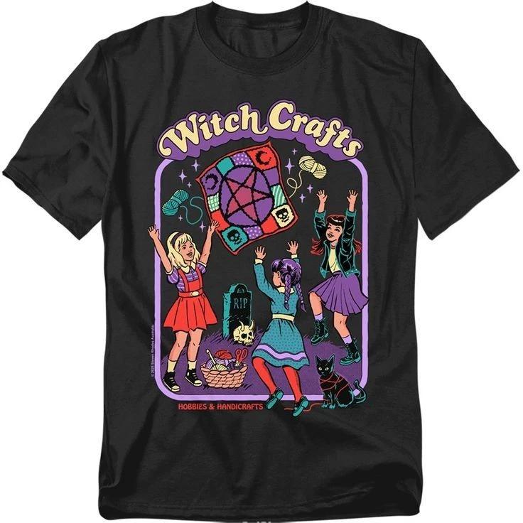 Witch Crafts Halloween Kids Retro Graphic Cute T-T-Shirt 2XL