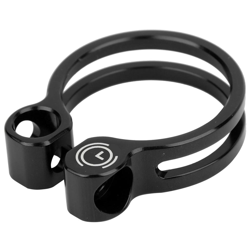 Aluminum   Alloy Bike Lock Seat Clamp with Screw Nut for Mountain Road  