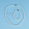 Fashionable Pearl Shell Bead Necklace Set For Women Mother'S Day Gift High-End Clavicle Chain Ins Style Jewelry