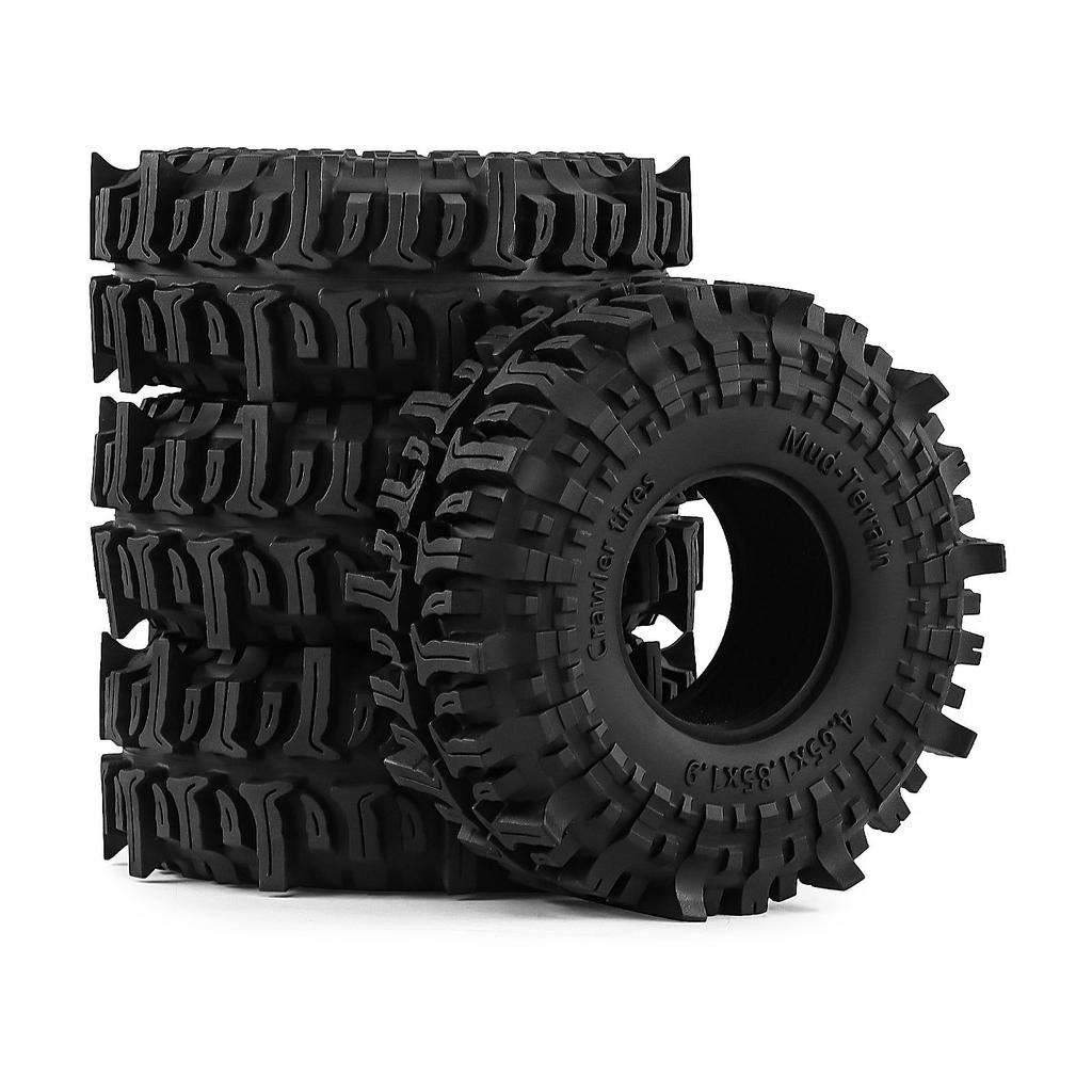 1 9 RC Crawler Tires 118mm Mud Terrain for Axial SCX10 TRX4 Traxxas CrossRC Enduro Redcat WPL D90 1 10 Scale