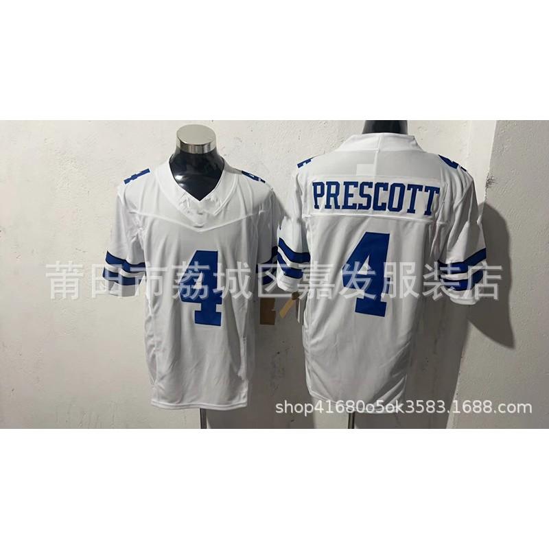 Camiseta de Fútbol Americano NFL Dallas Cowboys para Hombre de Algodón Ropa del Equipo Ropa para el Día del Partido Otoño