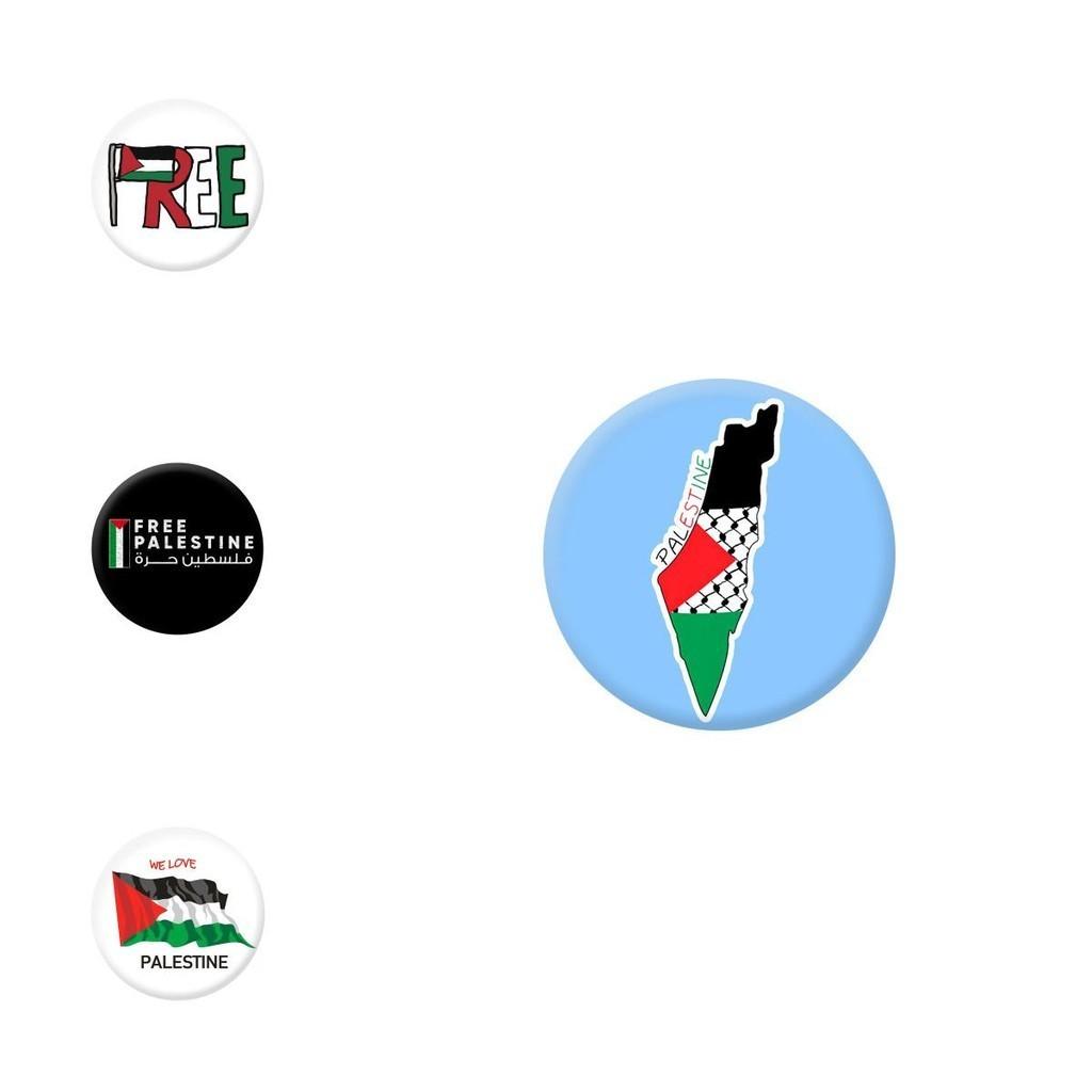 Palestine Flag Emblem Badge Hot Selling Iron Cross-border On