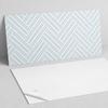 Vinyl Decorative Panel with Graphics for Kitchen or Bathroom 120x60 Cm Zigzag Pattern with Lines