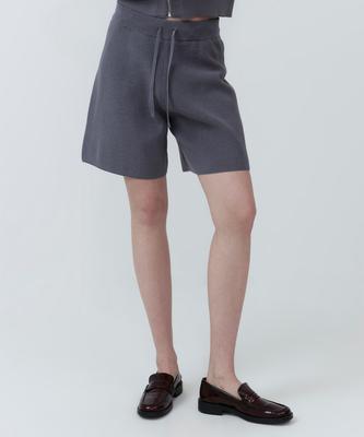 CLOVE [25Ss Clove] Knit Bermuda Shorts (Grey)