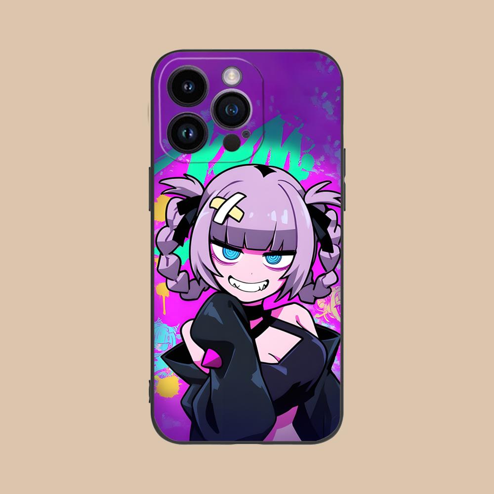 Nazuna Nanakusa Phone Case for iPhone 16 15 14 13 12 11 X XR XS 8 7 Pro Max Plus Mini Black Cover Smartphone Cellphones