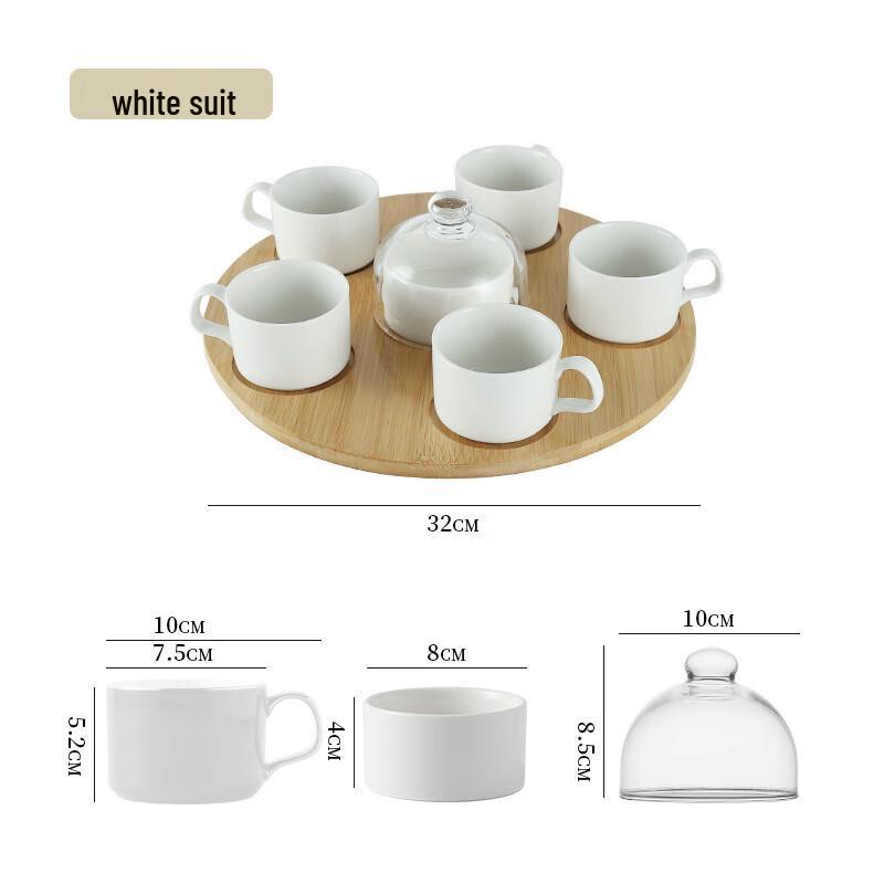 

Qianxing Ceramic Afternoon Tea & Snack Set
