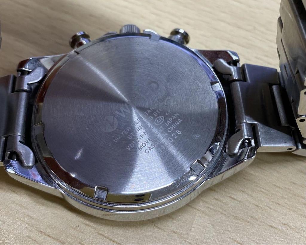 [USED] SEIKO WIRED Chronograph Watch VD57-KND0