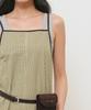General Idea Check Sleeveless Long Dress [Green] / Gf2Lop519