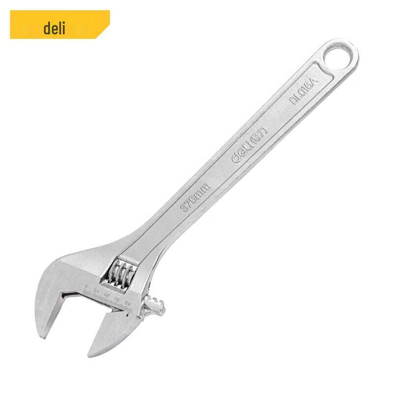 Deli 15-inch Multi-functional Adjustable Wrench