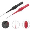 8 Pieces Multimeter Test Probes with Stainless Steel Pointed Tip 0.7 X 20mm Insulation Piercing Needle for Multimeters Laboratories Electricians Profe