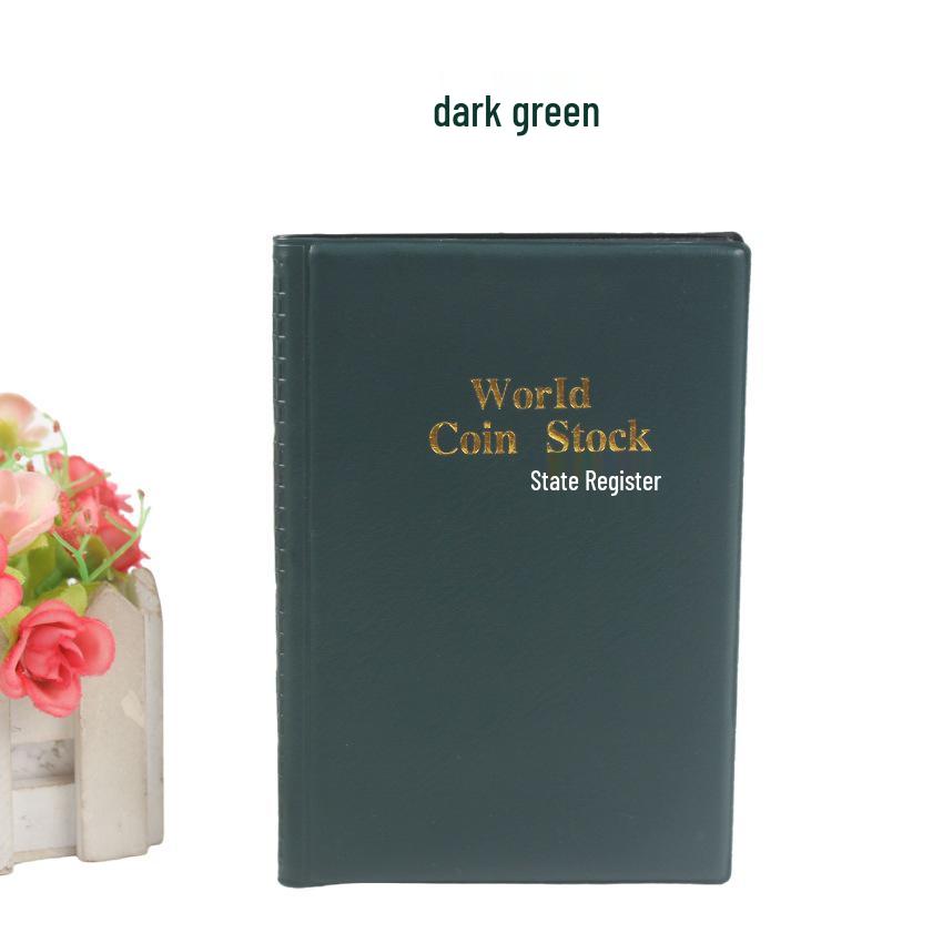120-Pocket Coin Collection Album for Commemorative and Ancient Coins