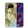 Alfons Mucha Primavera Case Phone Cover for Xiaomi Mi 11T 12T 10T 9T Pro 11i 12X 13 12 11 10 9 8 Lite 6X 5X A3 A2 Trend Fundas